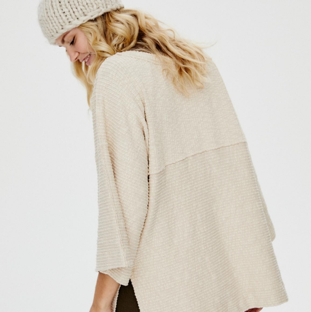 Free People Boardwalk Hacci Sweater